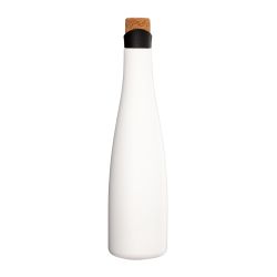 Carafe personnalisée en acier avec un bouchon en liège 1000 ml Carafe personnalisée en acier avec un bouchon en liège 1000 ml