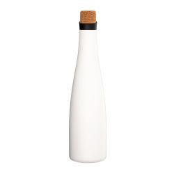 Carafe personnalisée en acier avec un bouchon en liège 1000 ml Carafe personnalisée en acier avec un bouchon en liège 1000 ml