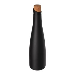 Carafe personnalisée en acier avec un bouchon en liège 1000 ml Carafe personnalisée en acier avec un bouchon en liège 1000 ml