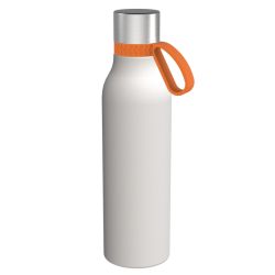 Gourde personnalisée en acier inoxydable recyclé 820 ml anneau silicone Gourde personnalisée en acier inoxydable recyclé 820 ml anneau silicone