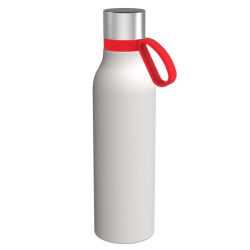 Gourde personnalisée en acier inoxydable recyclé 820 ml anneau silicone Gourde personnalisée en acier inoxydable recyclé 820 ml anneau silicone