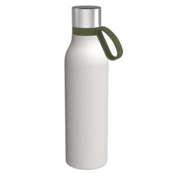 Gourde personnalisée en acier inoxydable recyclé 820 ml anneau silicone Gourde personnalisée en acier inoxydable recyclé 820 ml anneau silicone