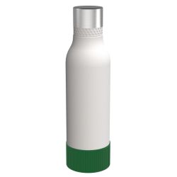 Gourde personnalisée en acier inoxydable recyclé 820 ml anneau silicone Gourde personnalisée en acier inoxydable recyclé 820 ml anneau silicone