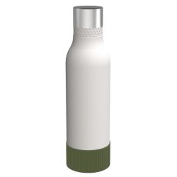 Gourde personnalisée en acier inoxydable recyclé 820 ml anneau silicone Gourde personnalisée en acier inoxydable recyclé 820 ml anneau silicone