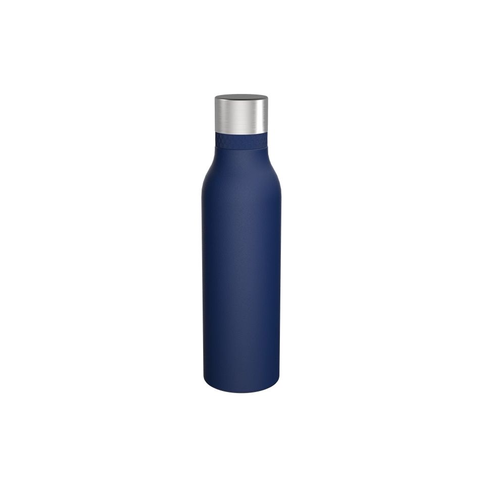 Gourde personnalisée en acier inoxydable recyclé 820 ml anneau silicone