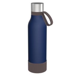 Gourde personnalisée en acier inoxydable recyclé 820 ml anneau silicone Gourde personnalisée en acier inoxydable recyclé 820 ml anneau silicone