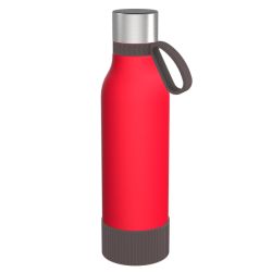 Gourde personnalisée en acier inoxydable recyclé 820 ml anneau silicone Gourde personnalisée en acier inoxydable recyclé 820 ml anneau silicone