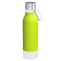 Gourde personnalisée en acier inoxydable recyclé 820 ml anneau silicone Gourde personnalisée en acier inoxydable recyclé 820 ml anneau silicone