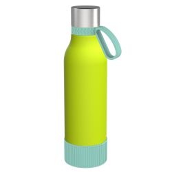 Gourde personnalisée en acier inoxydable recyclé 820 ml anneau silicone Gourde personnalisée en acier inoxydable recyclé 820 ml anneau silicone