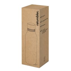 Gourde personnalisée en acier inoxydable recyclé 820 ml anneau silicone Gourde personnalisée en acier inoxydable recyclé 820 ml anneau silicone
