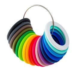 Chargeur publicitaire sans fil 15 Watt avec anneau en silicone Chargeur publicitaire sans fil 15 Watt avec anneau en silicone
