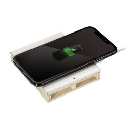 Chargeur publicitaire Chargeur sans fil au design palette 15 watt Chargeur publicitaire Chargeur sans fil au design palette 15 watt