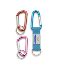 Porte-clés Carabiner publicitaire