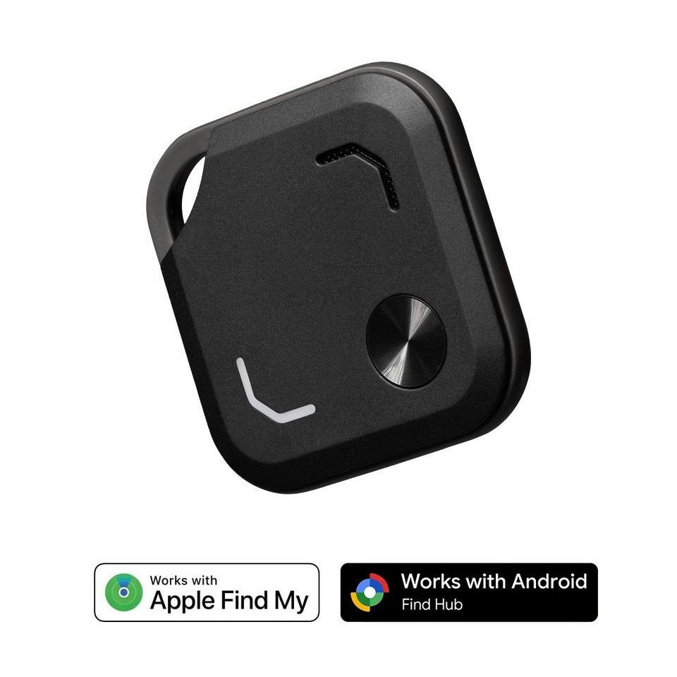 Tracker air tag carré publicitaire personnalisé compatible Apple et Android