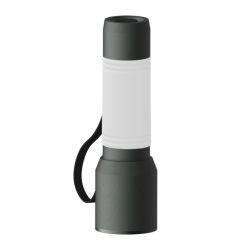 Lampe de poche personnalisée en aluminium rechargeable manchon en silicone Lampe de poche personnalisée en aluminium rechargeable manchon en silicone