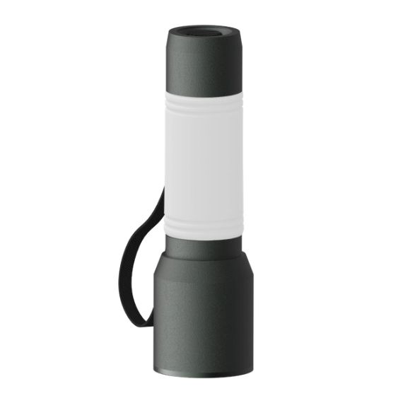 Lampe de poche personnalisée en aluminium rechargeable manchon en silicone Lampe de poche personnalisée en aluminium rechargeable manchon en silicone