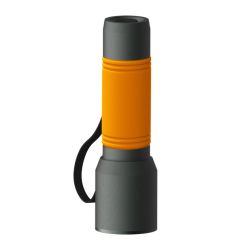 Lampe de poche personnalisée en aluminium rechargeable manchon en silicone Lampe de poche personnalisée en aluminium rechargeable manchon en silicone