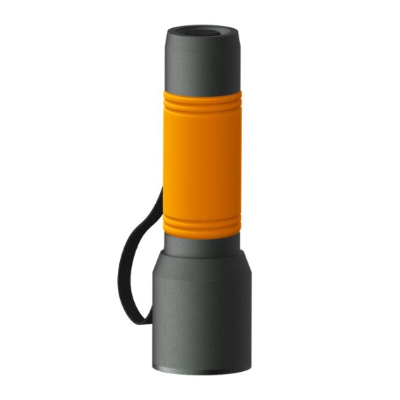 Lampe de poche personnalisée en aluminium rechargeable manchon en silicone Lampe de poche personnalisée en aluminium rechargeable manchon en silicone