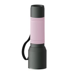 Lampe de poche personnalisée en aluminium rechargeable manchon en silicone Lampe de poche personnalisée en aluminium rechargeable manchon en silicone
