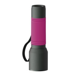 Lampe de poche personnalisée en aluminium rechargeable manchon en silicone Lampe de poche personnalisée en aluminium rechargeable manchon en silicone