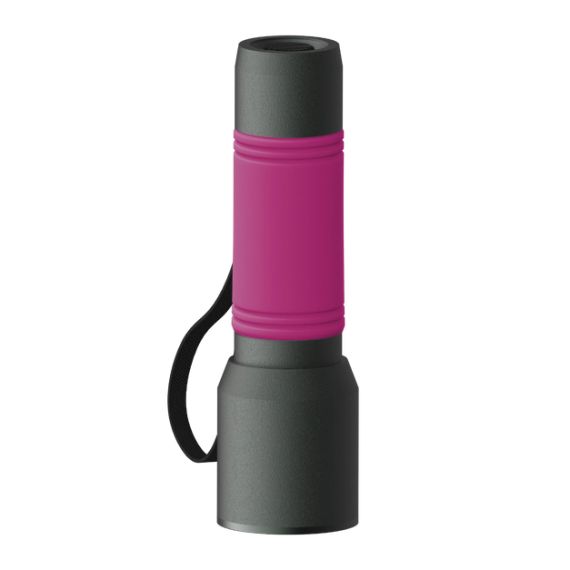 Lampe de poche personnalisée en aluminium rechargeable manchon en silicone Lampe de poche personnalisée en aluminium rechargeable manchon en silicone