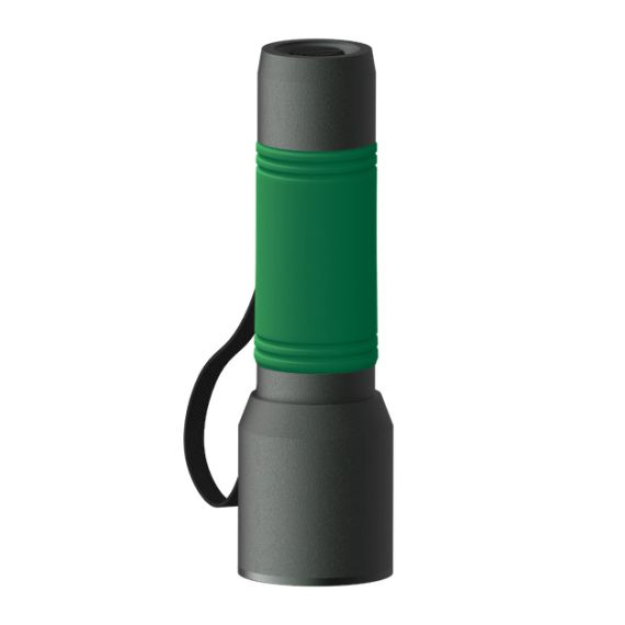 Lampe de poche personnalisée en aluminium rechargeable manchon en silicone