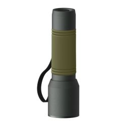 Lampe de poche personnalisée en aluminium rechargeable manchon en silicone Lampe de poche personnalisée en aluminium rechargeable manchon en silicone