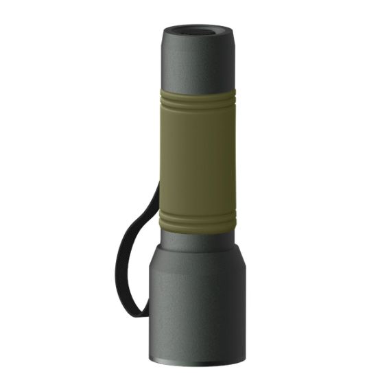 Lampe de poche personnalisée en aluminium rechargeable manchon en silicone Lampe de poche personnalisée en aluminium rechargeable manchon en silicone
