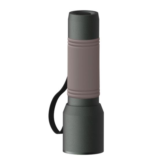 Lampe de poche personnalisée en aluminium rechargeable manchon en silicone Lampe de poche personnalisée en aluminium rechargeable manchon en silicone