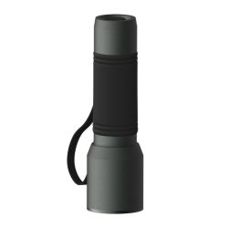 Lampe de poche personnalisée en aluminium rechargeable manchon en silicone