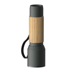 Lampe de poche personnalisée en aluminium rechargeable manchon en silicone