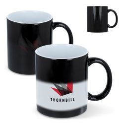 Mug publicitaire personnalisé Encre Magique thermoréactif 300 ml