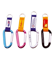 Porte-clés Carabiner publicitaire