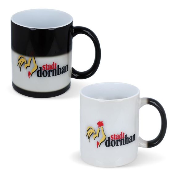 Mug publicitaire personnalisé Encre Magique thermoréactif 300 ml