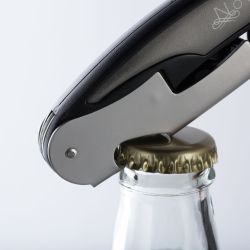 Sommelier publicitaire en acier inoxydable multi fonctions Sommelier publicitaire en acier inoxydable multi fonctions