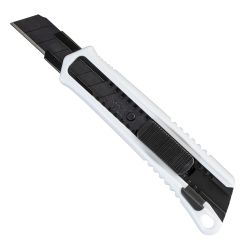 Cutter publicitaire avec lame 18 mm en acier carbone Cutter publicitaire avec lame 18 mm en acier carbone