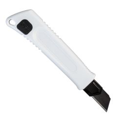 Cutter publicitaire avec lame 18 mm en acier carbone Cutter publicitaire avec lame 18 mm en acier carbone