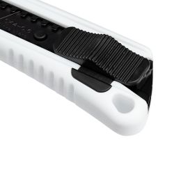 Cutter publicitaire avec lame 18 mm en acier carbone Cutter publicitaire avec lame 18 mm en acier carbone