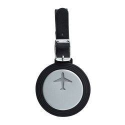 Étiquette à bagage publicitaire en aluminium et silicone personnalisable Étiquette à bagage publicitaire en aluminium et silicone personnalisable