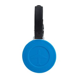 Étiquette à bagage publicitaire en aluminium et silicone personnalisable Étiquette à bagage publicitaire en aluminium et silicone personnalisable