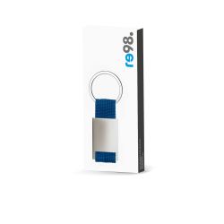 Porte-clefs personnalisé en métal et nylon Porte-clefs personnalisé en métal et nylon