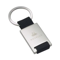 Porte-clefs personnalisé en métal et nylon Porte-clefs personnalisé en métal et nylon