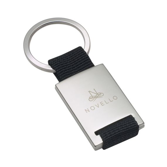 Porte-clefs personnalisé en métal et nylon Porte-clefs personnalisé en métal et nylon