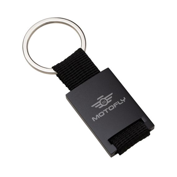 Porte-clefs personnalisé en métal et nylon Porte-clefs personnalisé en métal et nylon