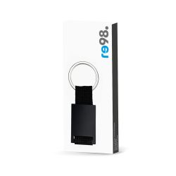 Porte-clefs personnalisé en métal et nylon Porte-clefs personnalisé en métal et nylon