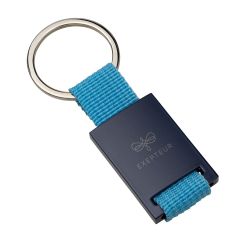 Porte-clefs personnalisé en métal et nylon Porte-clefs personnalisé en métal et nylon