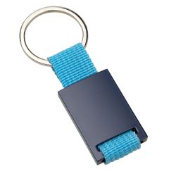 Porte-clefs personnalisé en métal et nylon Porte-clefs personnalisé en métal et nylon