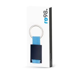 Porte-clefs personnalisé en métal et nylon Porte-clefs personnalisé en métal et nylon