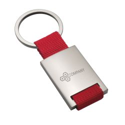 Porte-clefs personnalisé en métal et nylon Porte-clefs personnalisé en métal et nylon