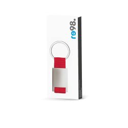 Porte-clefs personnalisé en métal et nylon Porte-clefs personnalisé en métal et nylon